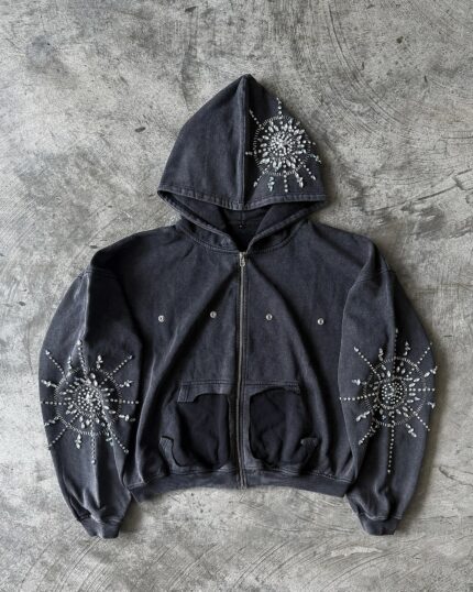 Tenth Series BLACK MONOGRAM MIRROR HOODIE!